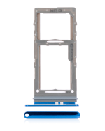 Samsung Galaxy S20 5G İle Uyumlu İle Uyumlu Tek Sim Kart Tepsisi (Aura Blue)