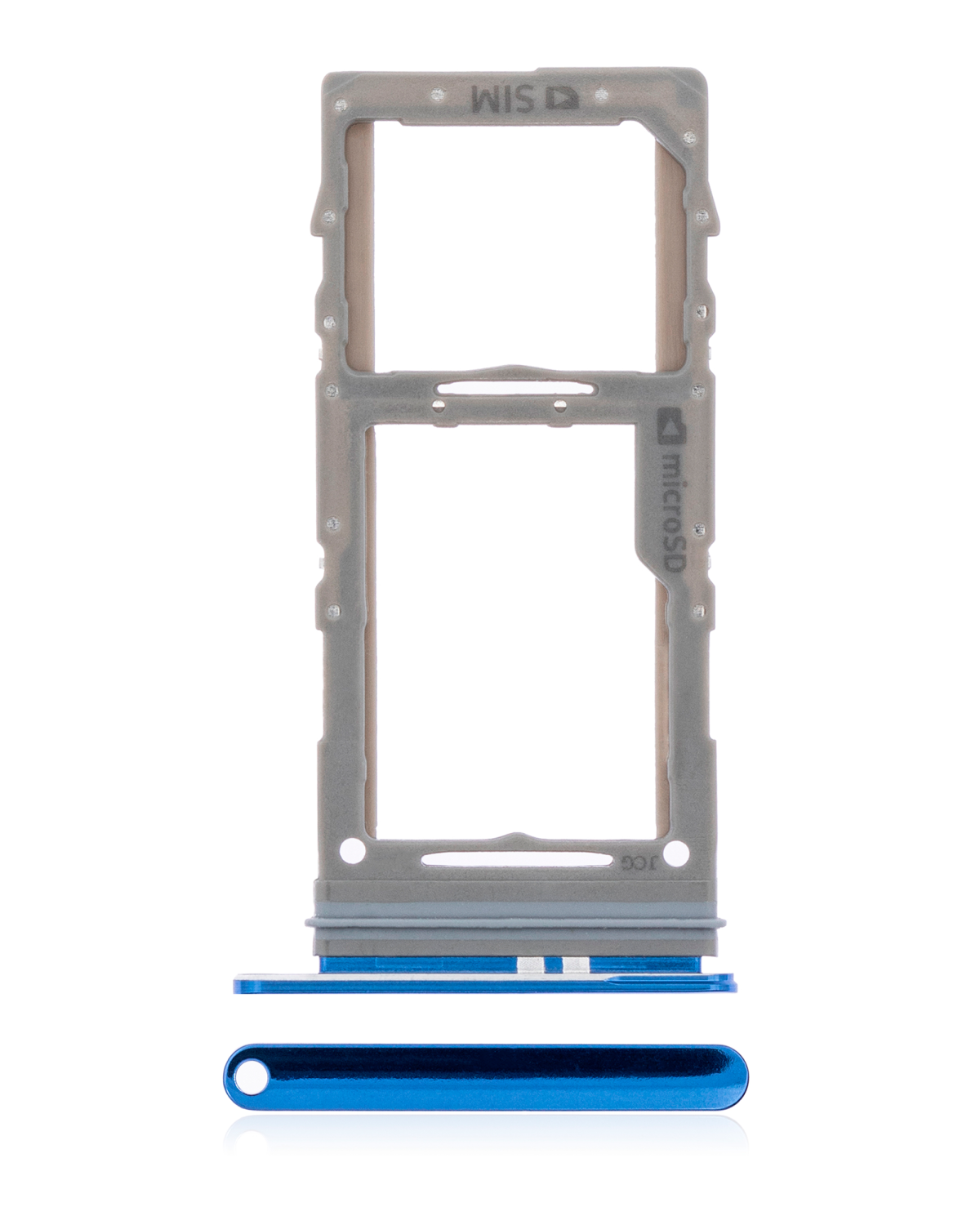 Samsung Galaxy S20 5G İle Uyumlu İle Uyumlu Tek Sim Kart Tepsisi (Aura Blue) - Görsel 5