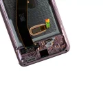 Samsung Galaxy S20 5G İle Uyumlu (Verizon Olmayan 5G UW Çerçeve) (Servis Paketi) (Bulut Pembesi) Çerçeveli ekran Orijinal Ekranı - Görsel 4
