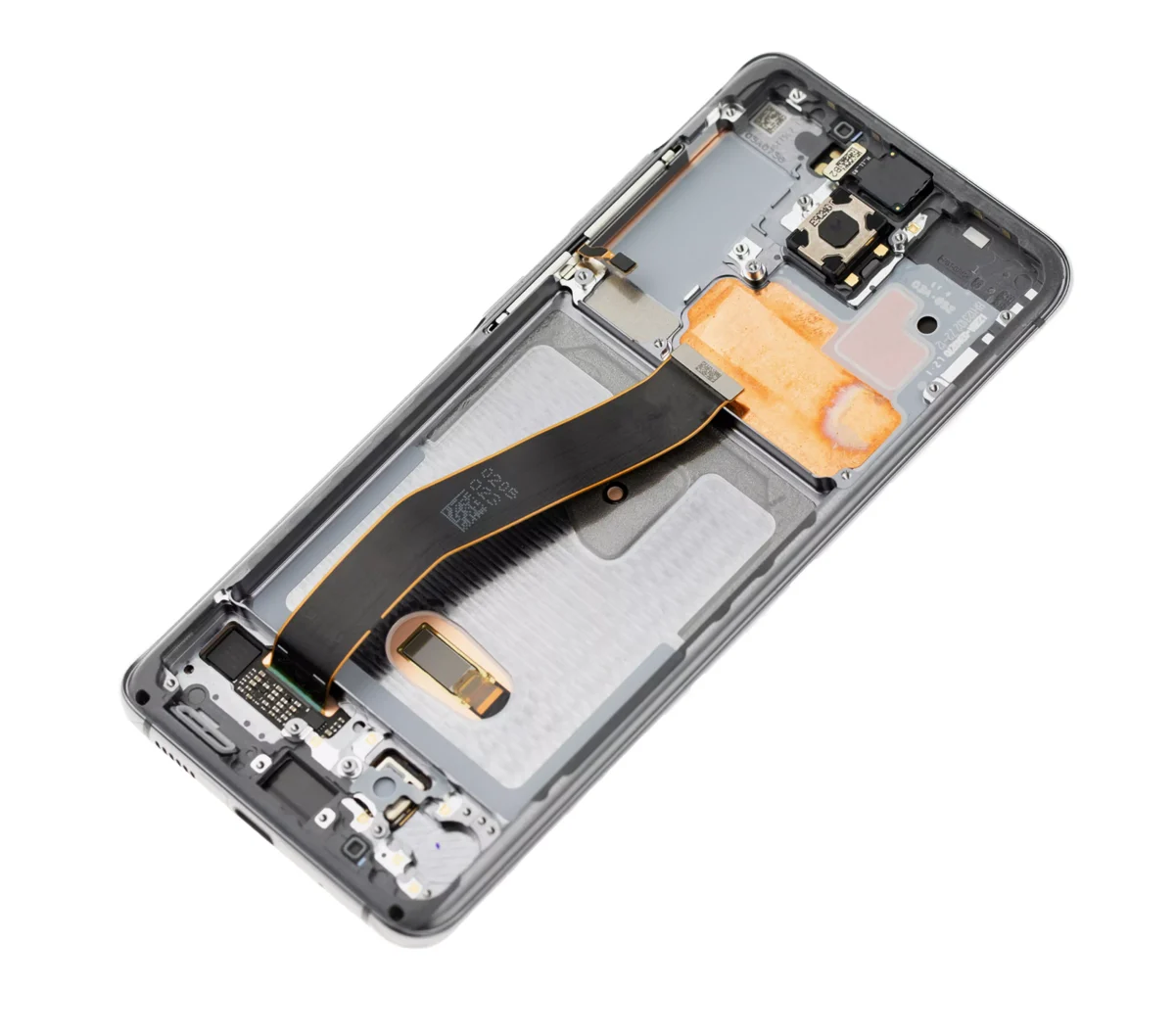 Samsung Galaxy S20 5G İle Uyumlu (Verizon Olmayan 5G UW Çerçeve) (Servis Paketi) (Kozmik Gri) Çerçeveli ekran Orijinal Ekranı - Görsel 9