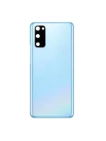 Samsung Galaxy S20 Arka İle Uyumlu Kapak Camı Kamera Lensiyle Uyumlu (Servis Paketi) (Bulut Mavisi) - Görsel 2