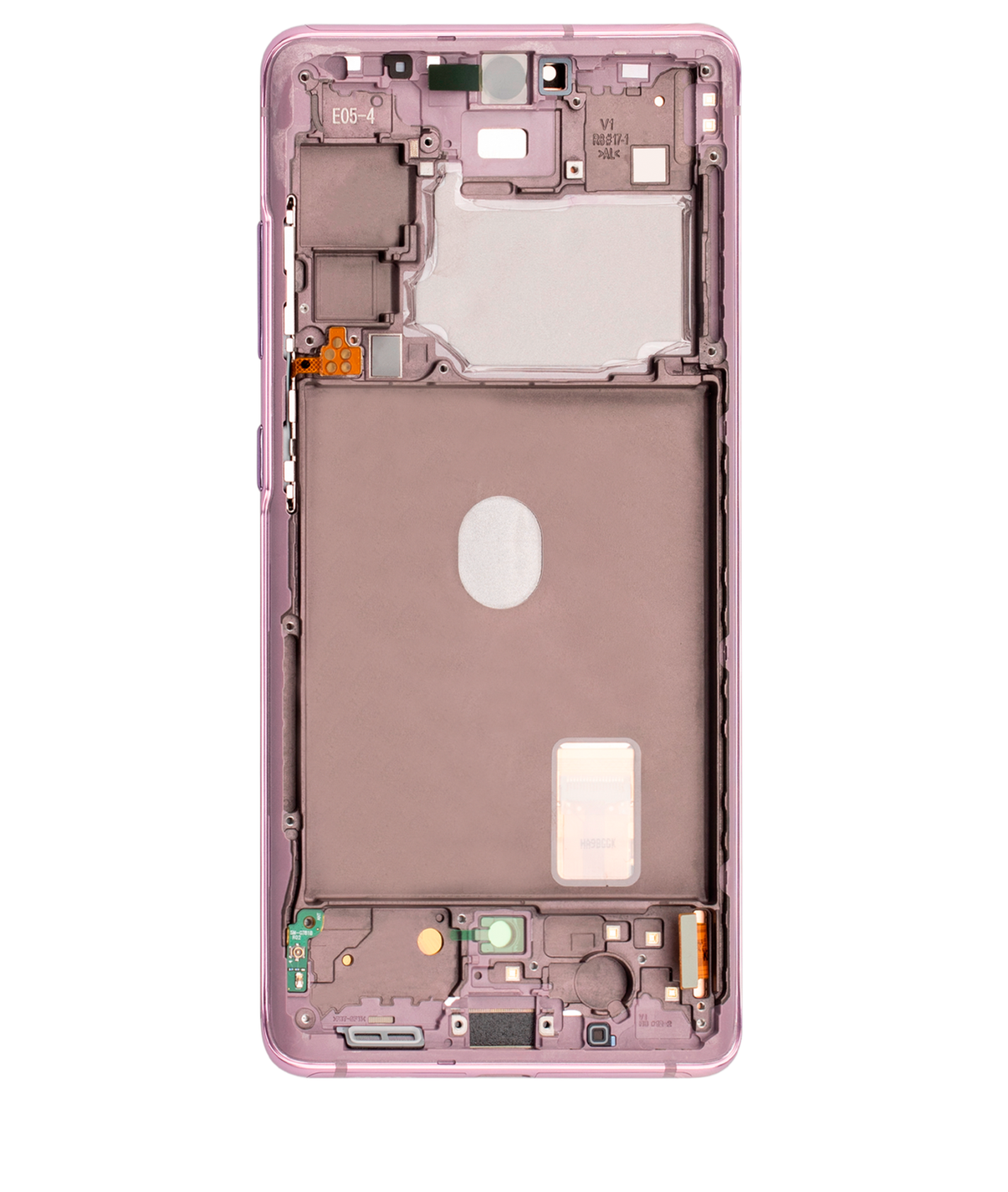 Samsung Galaxy S20 FE İle Uyumlu 4G 5G Çerçeveli ekran Orijinal Ekranı (Kullanılmış OEM Çekme: ) (Bulut Lavanta) - Görsel 3