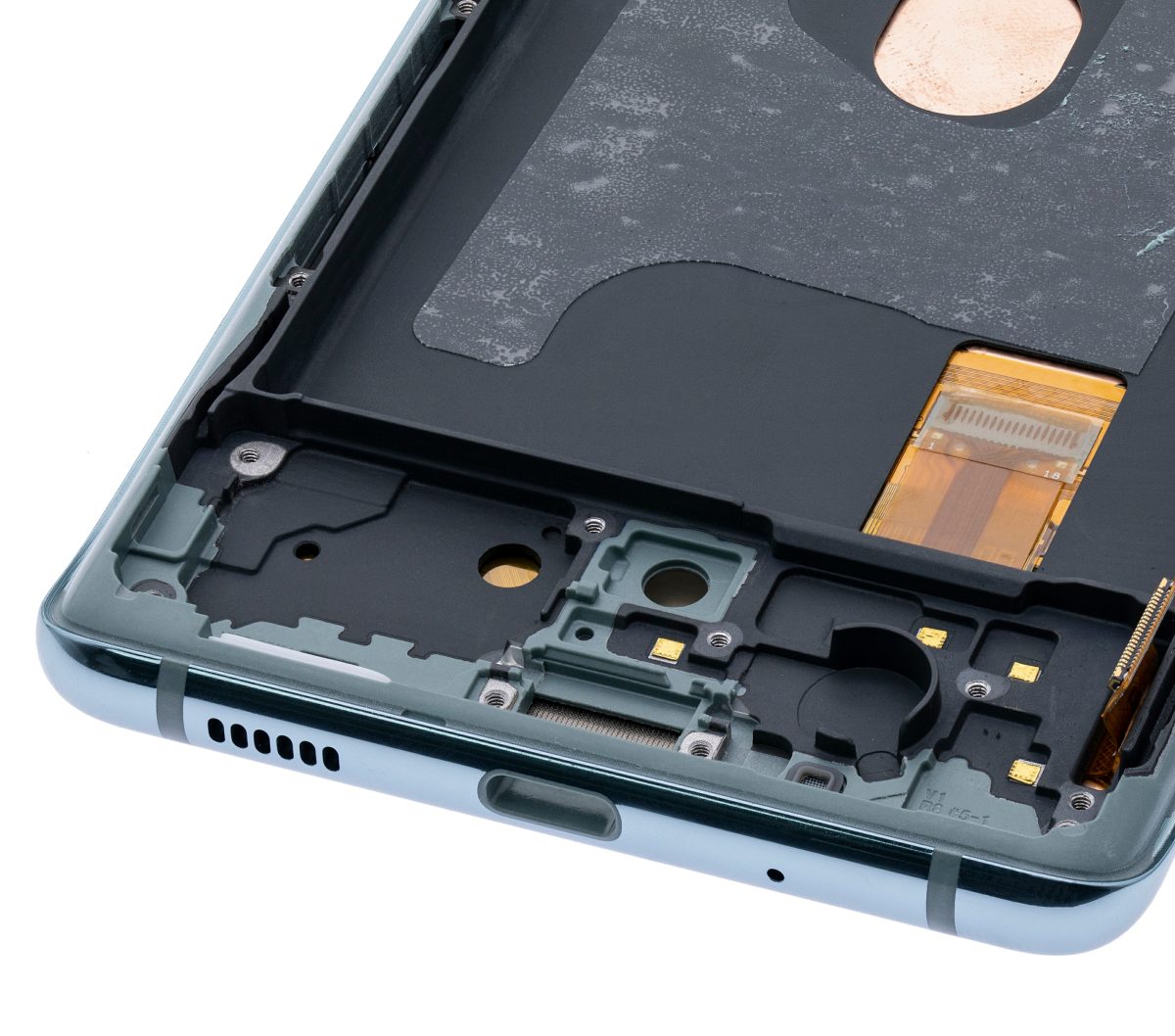 Samsung Galaxy S20 FE İle Uyumlu 4G 5G Çerçeveli ekran Orijinal Ekranı (Kullanılmış OEM Çekme: ) (Cloud Mint) - Görsel 9