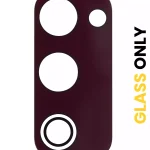 Samsung Galaxy S20 FE İle Uyumlu 4G Arka Kamera Lensi (Sadece Cam) Yapışkanlı 5G (Bulut Kırmızısı)