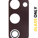 Samsung Galaxy S20 FE İle Uyumlu 4G Arka Kamera Lensi (Sadece Cam) Yapışkanlı 5G (Bulut Turuncusu)