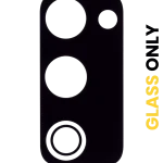 Samsung Galaxy S20 FE İle Uyumlu 4G Arka Kamera Lensi (Sadece Cam) Yapışkanlı 5G (Siyah)