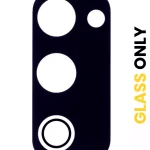 Samsung Galaxy S20 FE İle Uyumlu 4G Arka Kamera Lensi (Sadece Cam) Yapışkanlı  (Bulut Lavanta)