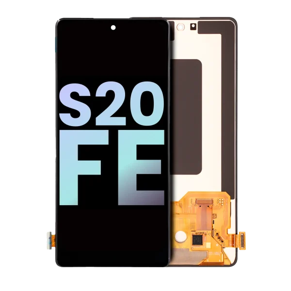 Samsung Galaxy S20 FE İle Uyumlu 4G Çerçevesiz ekran Orijinal Ekranı 5G (Servis Paketi) (Tüm Renkler)