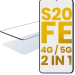 Samsung Galaxy S20 FE İle Uyumlu 4G OCA Önceden Kurulu 2'si 1 Arada Ön Cam 5G