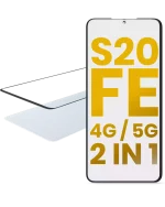 Samsung Galaxy S20 FE İle Uyumlu 4G OCA Önceden Kurulu 2'si 1 Arada Ön Cam 5G