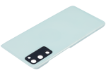 Samsung Galaxy S20 FE İle Uyumlu 5G Arka Kapak Cam Kamera Lensli (Aftermarket Plus) (Cloud Mint) - Görsel 5
