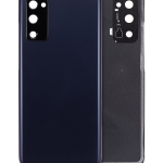 Samsung Galaxy S20 FE İle Uyumlu 5G Arka Kapak Camı Kamera Lensi (Aftermarket Plus) (Cloud Navy)