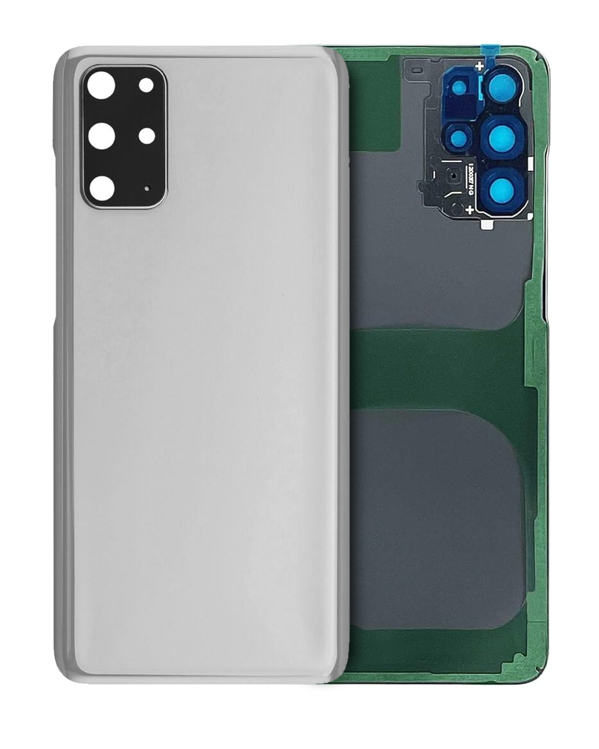Samsung Galaxy S20 FE İle Uyumlu Arka Kapak Camı Kamera Lensiyle Uyumlu (Servis Paketi) (Bulut Beyazı)