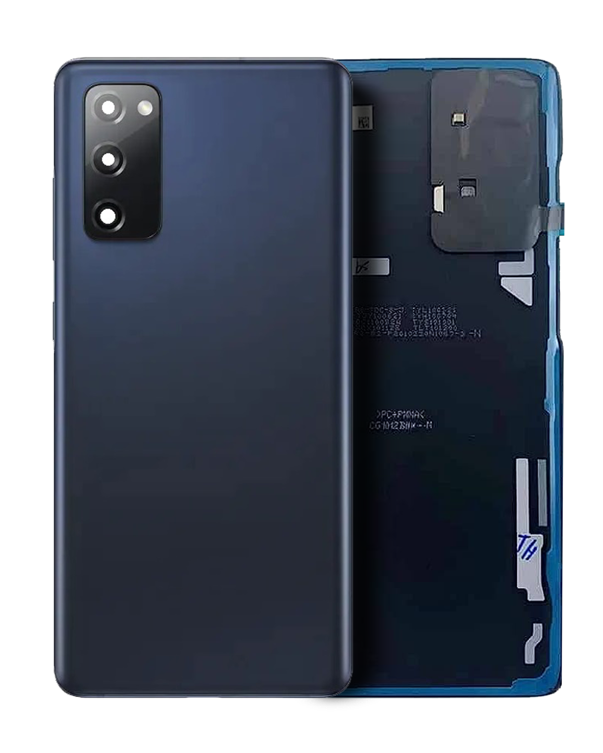 Samsung Galaxy S20 FE İle Uyumlu Arka Kapak Camı Kamera Lensiyle Uyumlu (Servis Paketi) (Bulut Donanması) - Görsel 3