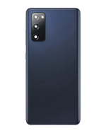 Samsung Galaxy S20 FE İle Uyumlu Arka Kapak Camı Kamera Lensiyle Uyumlu (Servis Paketi) (Bulut Donanması) - Görsel 5