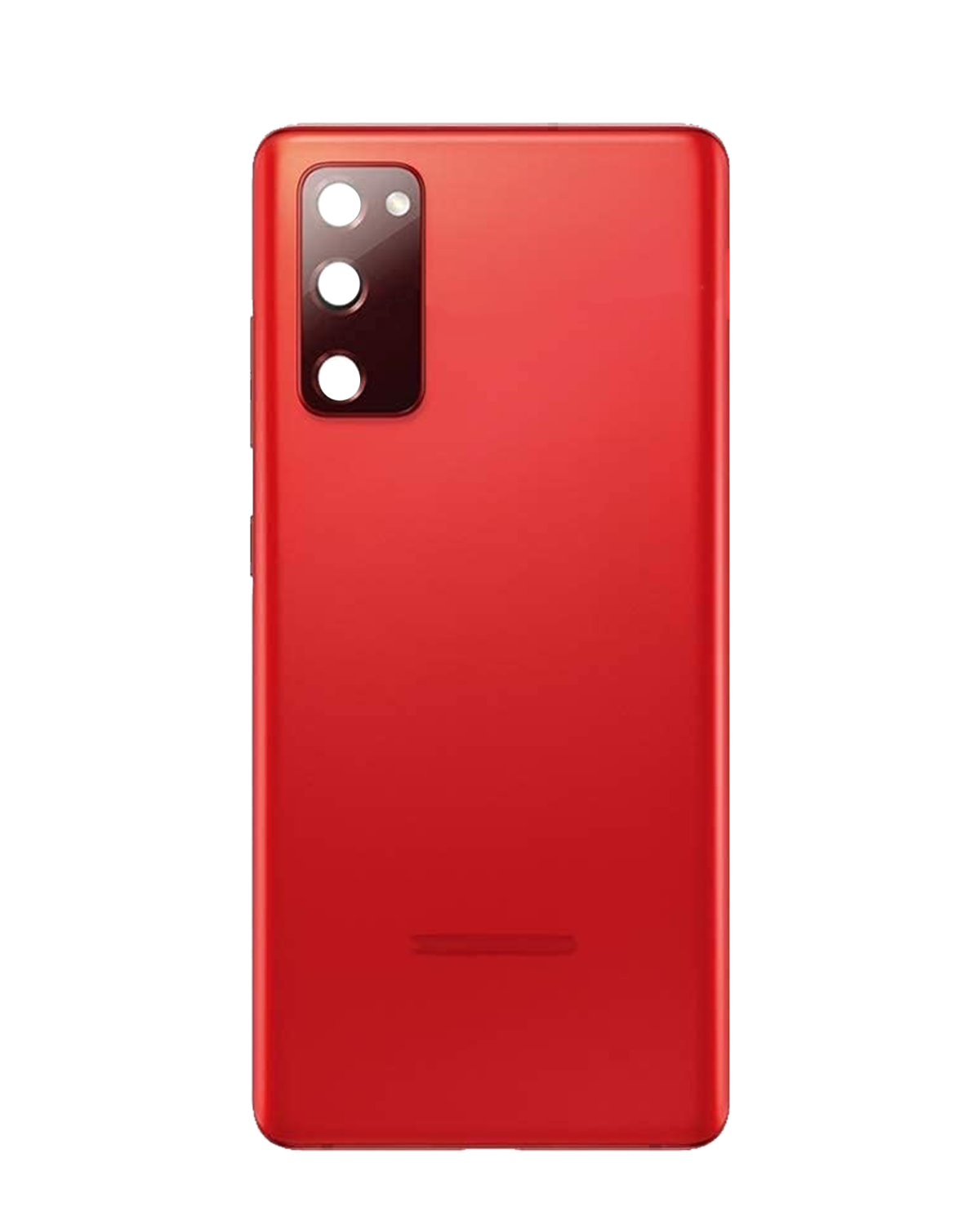 Samsung Galaxy S20 FE İle Uyumlu Arka Kapak Camı Kamera Lensiyle Uyumlu (Servis Paketi) (Bulut Kırmızısı) - Görsel 2