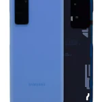 Samsung Galaxy S20 FE İle Uyumlu Arka kapak Cam (Service Pack) (Cloud Navy)