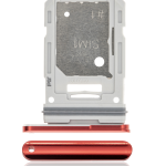 Samsung Galaxy S20 FE İle Uyumlu Çift Sim Kart Tepsisi (Bulut Kırmızısı)