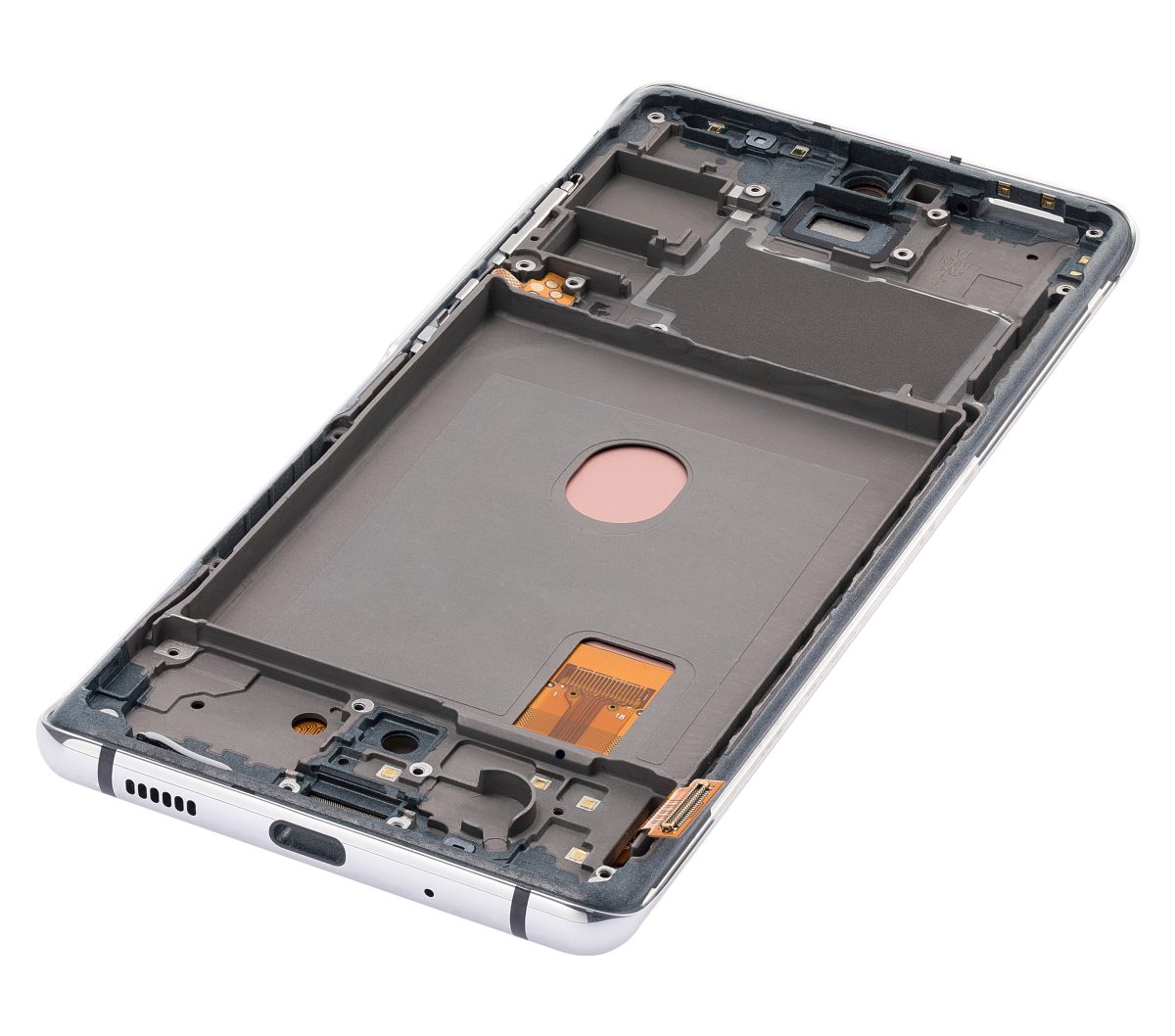 Samsung Galaxy S20 FE İle Uyumlu İçin Çerçeveli ekran 4G 5G (Aftermarket Plus) (Bulut Beyazı)  Orijinal Ekranı - Görsel 7