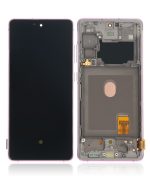 Samsung Galaxy S20 FE İle Uyumlu İçin Çerçeveli ekran 4G 5G (Aftermarket Plus) (Cloud Lavender)  Orijinal Ekranı - Görsel 2