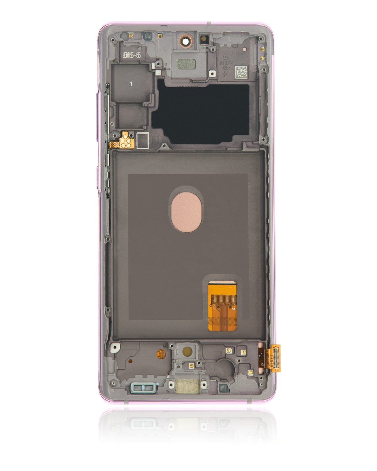 Samsung Galaxy S20 FE İle Uyumlu İçin Çerçeveli ekran 4G 5G (Aftermarket Plus) (Cloud Lavender)  Orijinal Ekranı - Görsel 5