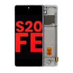 Samsung Galaxy S20 FE İle Uyumlu İçin Çerçeveli ekran 4G 5G (Aftermarket Plus) (Cloud Mint)  Orijinal Ekranı - Görsel 3