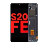 Samsung Galaxy S20 FE İle Uyumlu İçin Çerçeveli ekran 4G 5G (Aftermarket Plus) (Cloud Navy)  Orijinal Ekranı - Görsel 2