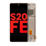 Samsung Galaxy S20 FE İle Uyumlu İçin Çerçeveli ekran 4G 5G (Aftermarket Plus) (Cloud Orange)  Orijinal Ekranı - Görsel 3