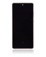 Samsung Galaxy S20 FE İle Uyumlu İçin Çerçeveli ekran 4G 5G (Aftermarket Plus) (Cloud Orange)  Orijinal Ekranı - Görsel 4