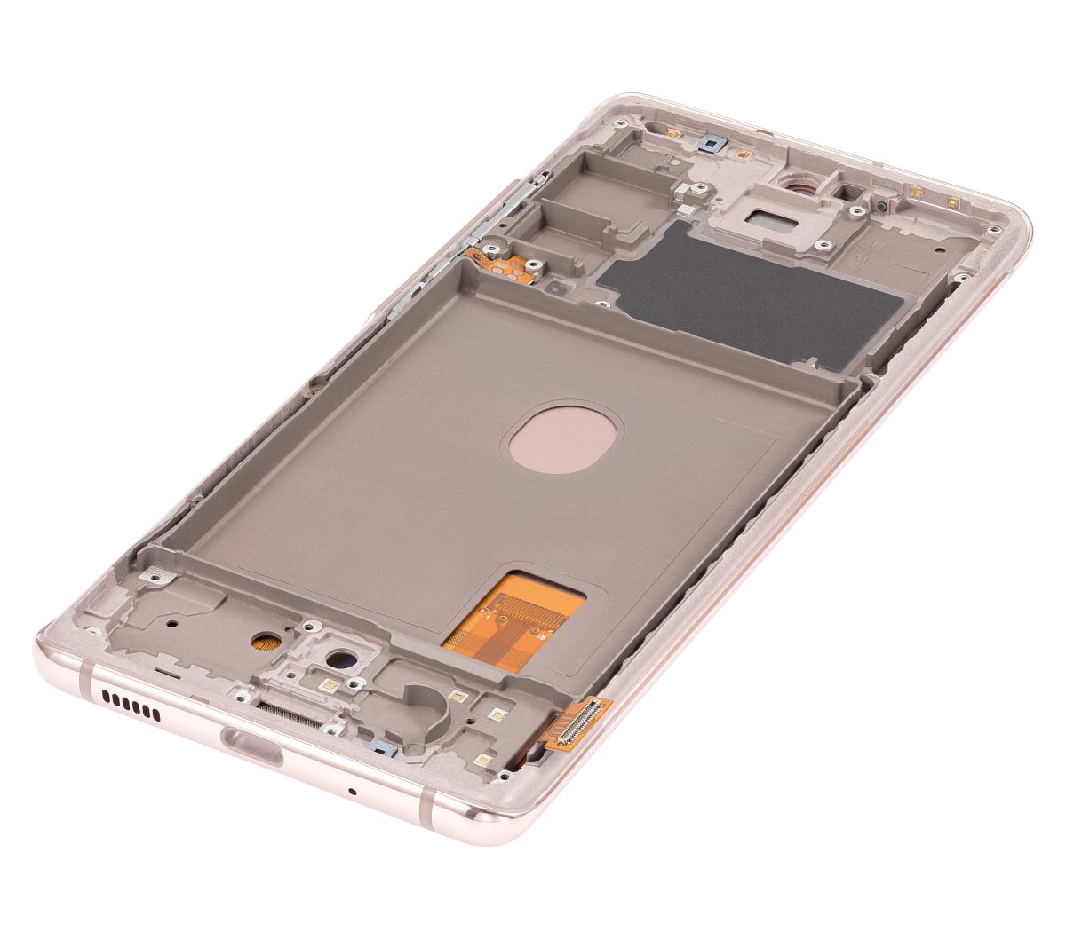 Samsung Galaxy S20 FE İle Uyumlu İçin Çerçeveli ekran 4G 5G (Aftermarket Plus) (Cloud Orange)  Orijinal Ekranı - Görsel 7