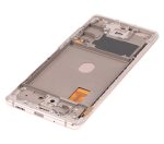 Samsung Galaxy S20 FE İle Uyumlu İçin Çerçeveli ekran 4G 5G (Aftermarket Plus) (Cloud Orange)  Orijinal Ekranı - Görsel 7