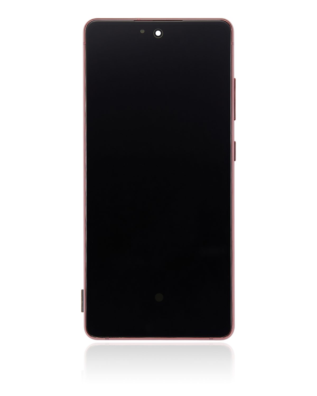 Samsung Galaxy S20 FE İle Uyumlu İçin Çerçeveli ekran 4G 5G (Aftermarket Plus) (Cloud Red)  Orijinal Ekranı - Görsel 4