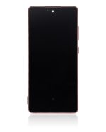 Samsung Galaxy S20 FE İle Uyumlu İçin Çerçeveli ekran 4G 5G (Aftermarket Plus) (Cloud Red)  Orijinal Ekranı - Görsel 4