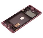 Samsung Galaxy S20 FE İle Uyumlu İçin Çerçeveli ekran 4G 5G (Aftermarket Plus) (Cloud Red)  Orijinal Ekranı - Görsel 7