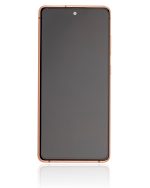 Samsung Galaxy S20 FE İle Uyumlu İçin Çerçeveli ekran 4G 5G Orijinal (Bulut Turuncusu)  Orijinal Ekranı - Görsel 3