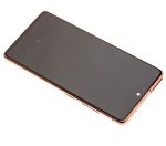 Samsung Galaxy S20 FE İle Uyumlu İçin Çerçeveli ekran 4G 5G Orijinal (Bulut Turuncusu)  Orijinal Ekranı - Görsel 5