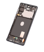 Samsung Galaxy S20 FE İle Uyumlu İçin Çerçeveli ekran 4G 5G Orijinal (Cloud Navy)  Orijinal Ekranı - Görsel 7