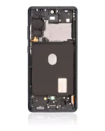 Samsung Galaxy S20 FE İle Uyumlu İçin Çerçeveli ekran 4G 5G (Service Pack) (Cloud Navy)  Orijinal Ekranı - Görsel 3