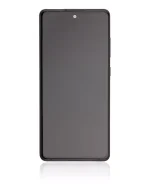 Samsung Galaxy S20 FE İle Uyumlu İçin Çerçeveli ekran 4G 5G (Service Pack) (Cloud Navy)  Orijinal Ekranı - Görsel 4