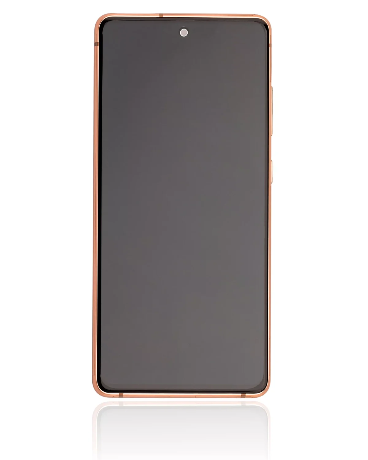 Samsung Galaxy S20 FE İle Uyumlu İçin Çerçeveli ekran 4G 5G (Service Pack) (Cloud Orange)  Orijinal Ekranı Uyumlu - Görsel 4