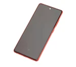Samsung Galaxy S20 FE İle Uyumlu İçin Çerçeveli ekran 4G 5G (Service Pack) (Cloud Red)  Orijinal Ekranı Uyumlu - Görsel 6