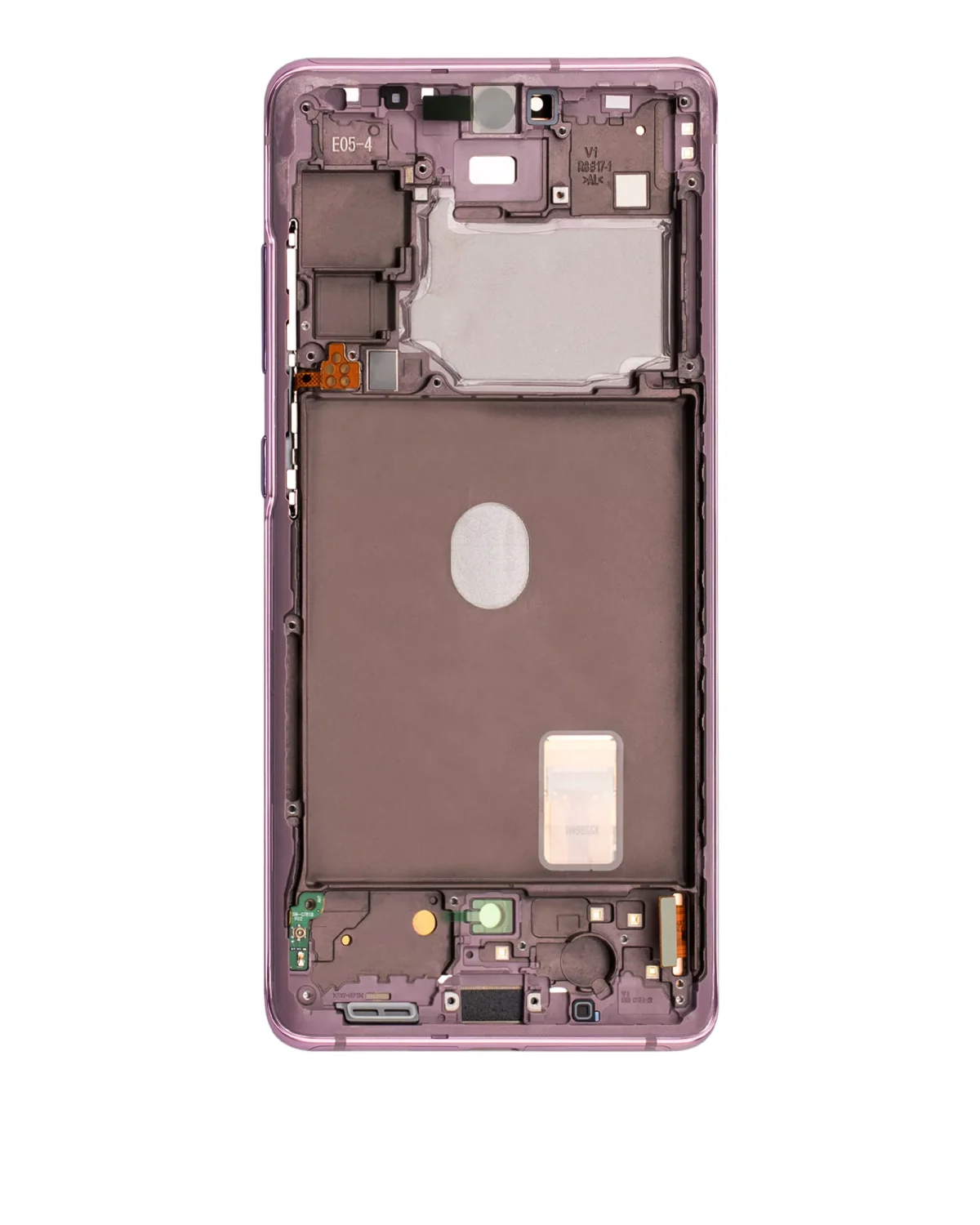 Samsung Galaxy S20 FE İle Uyumlu İçin Çerçeveli ekran 4G 5G (Servis Paketi) (Bulut Lavanta)  Orijinal Ekranı - Görsel 3