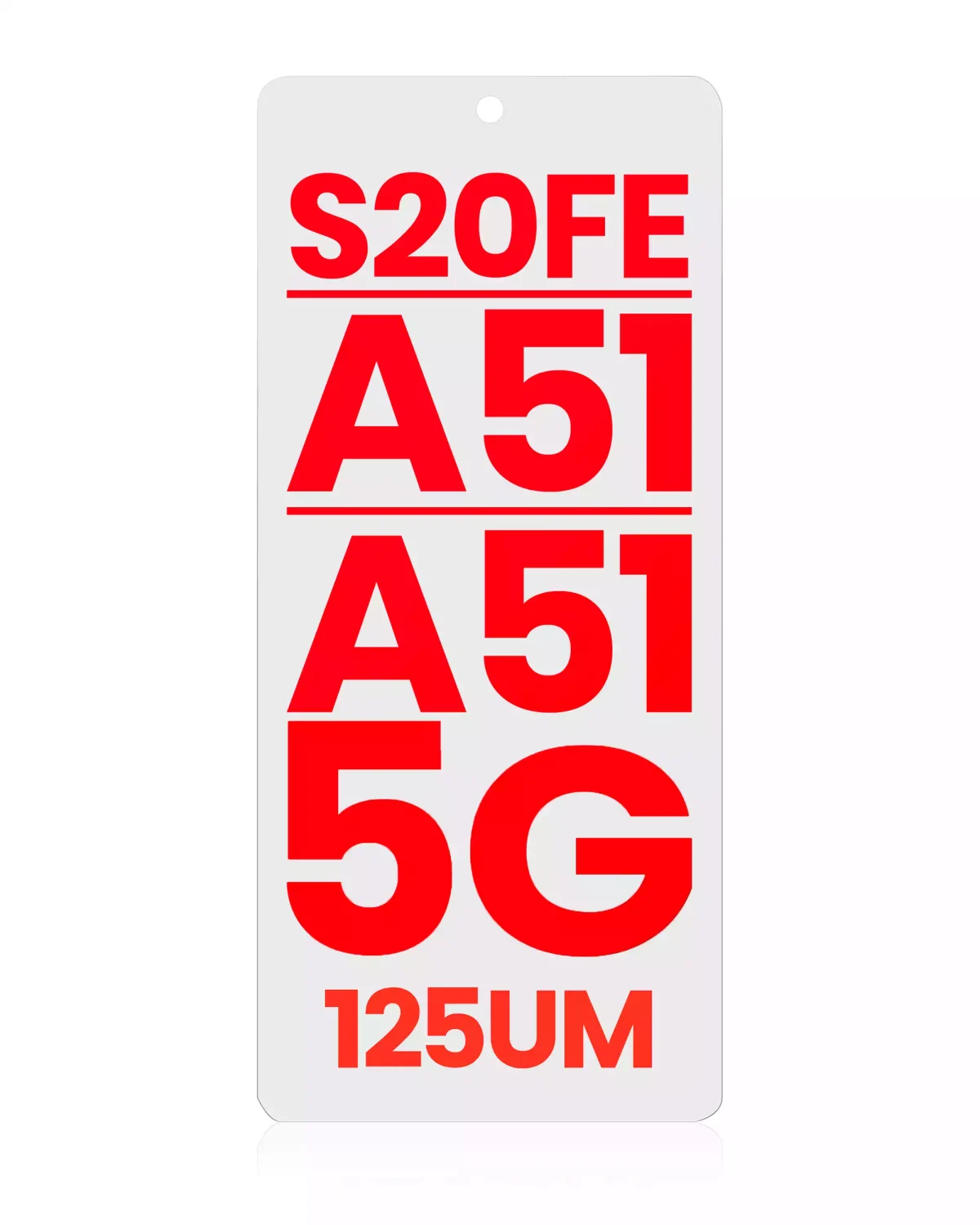 Samsung Galaxy S20 FE İle Uyumlu OCA A51 A51 5G