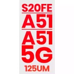 Samsung Galaxy S20 FE İle Uyumlu OCA A51 A51 5G