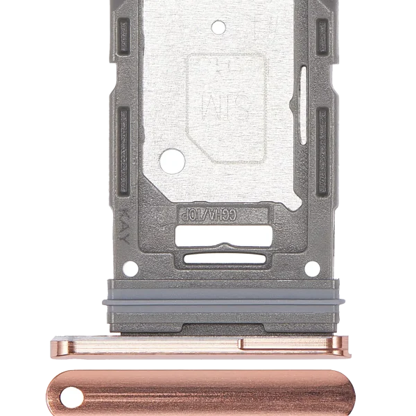 Samsung Galaxy S20 FE İle Uyumlu Tek Sim Kart Tepsisi (Bulut Turuncusu)