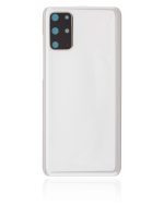 Samsung Galaxy S20 Plus İle Uyumlu 5G Arka Kapak Camı Kamera Lensli  (Bulut Beyazı) - Görsel 4