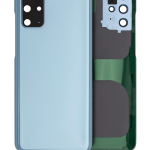Samsung Galaxy S20 Plus İle Uyumlu 5G Arka Kapak Camı Kamera Lensli  (Bulut Mavisi)