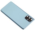 Samsung Galaxy S20 Plus İle Uyumlu 5G Arka Kapak Camı Kamera Lensli  (Bulut Mavisi) - Görsel 5