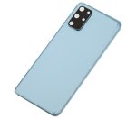 Samsung Galaxy S20 Plus İle Uyumlu 5G Arka Kapak Camı Kamera Lensli  (Bulut Mavisi) - Görsel 6