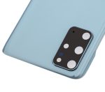 Samsung Galaxy S20 Plus İle Uyumlu 5G Arka Kapak Camı Kamera Lensli  (Bulut Mavisi) - Görsel 8